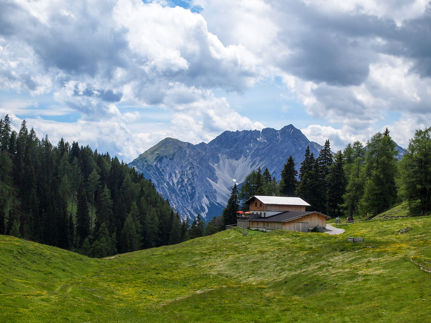 Wanderung Nassereither Alm (Muthenaualm)